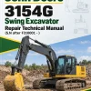 John Deere 3154G Swing Excavator Repair Technical Manual (S.N after F310001 - )