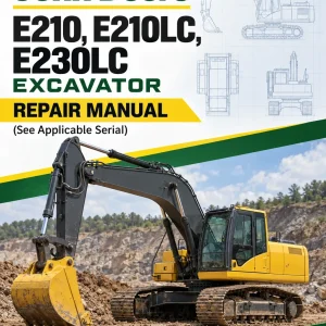 John Deere E210, E210LC, E230LC Excavator Repair Manual (See Applicable Serial) John Deere E210, E210LC, E230LC Excavator Repair Manual (See Applicable Serial)