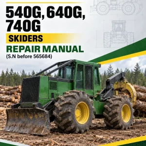 John Deere 540G, 640G, 740G Skiders Repair Manual (S.N before 565684) John Deere 540G, 640G, 740G Skiders Repair Manual (S.N before 565684)