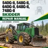 John Deere 540G-II, 548G-II, 640G-II, 648G-II, 748G-II Skidder Repair Manual (S.N 565685 - 576252)