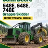John Deere 548E, 648E, 748E Grapple Skidder Repair Technical Manual