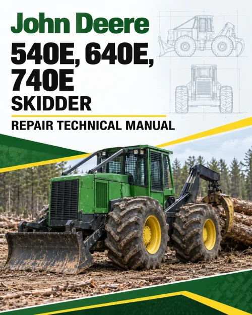 John Deere 540E, 640E, 740E Skidder Repair Technical Manual John Deere 540E, 640E, 740E Skidder Repair Technical Manual
