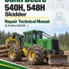 John Deere 540H, 548H Skidder Repair Technical Manual (S.N after 630436 - )