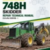 John Deere 748H Skidder Repair Technical Manual (S.N after 630436 - )