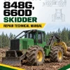 John Deere 848G, 660D Skidder Repair Technical Manual