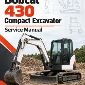 Bobcat 430 Compact Excavator Service Manual