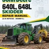 John Deere 640L, 648L Skidder Repair Manual (S.N D679126 - D690813 )