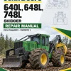 John Deere 640L, 648L, 748L Skidder Repair Manual (S.N F666893 - F690813 )