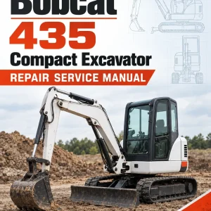Bobcat 435 Compact Excavator Repair Service Manual