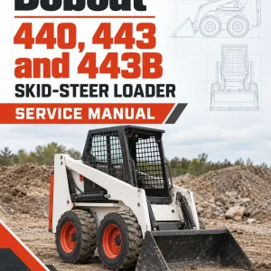 Bobcat 440, 443 and 443B Skid-Steer Loader Service Manual
