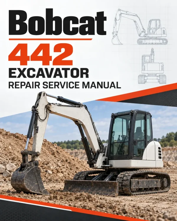 Bobcat 442 Excavator Repair Service Manual Bobcat 442 Excavator Repair Service Manual