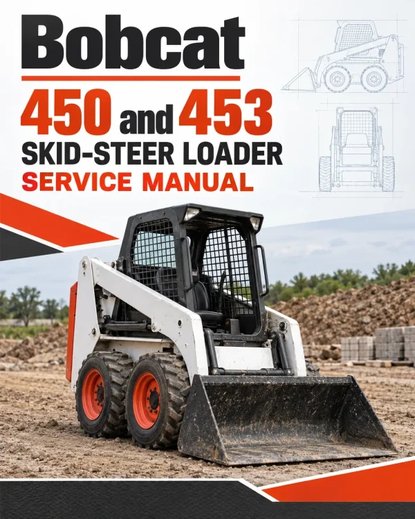 Bobcat 450 and 453 Skid-Steer Loader Service Manual