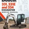 Bobcat 331, 331E and 334 Excavator Service Manual