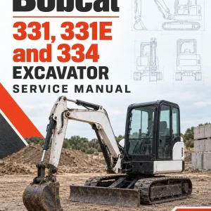 Bobcat 331, 331E and 334 Excavator Service Manual
