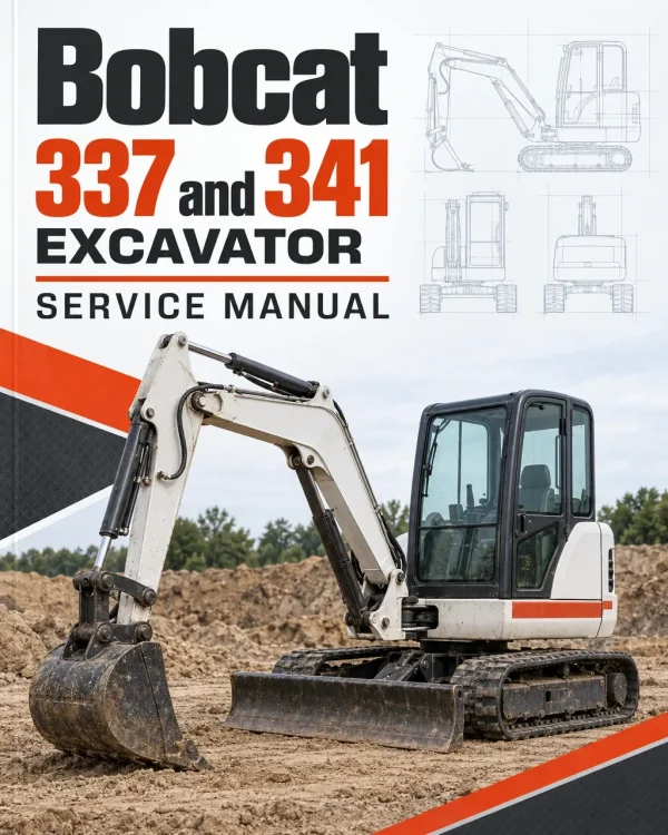 Bobcat 337 and 341 Excavator Service Manual