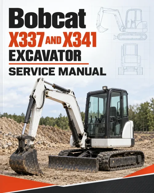Bobcat X337 and X341 Excavator Service Manual Bobcat X337 and X341 Excavator Service Manual