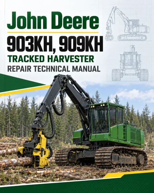 John Deere 903KH, 909KH Tracked Harvester Repair Technical Manual John Deere 903KH, 909KH Tracked Harvester Repair Technical Manual