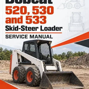 Bobcat 520, 530 and 533 Skid-Steer Loader Service Manual