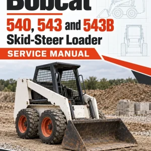 Bobcat 540, 543 and 543B Skid-Steer Loader Service Manual