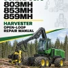 John Deere 803MH, 853MH, 859MH Harvester Open-Loop Repair Manual (S.N F293917 - & L343913 -)