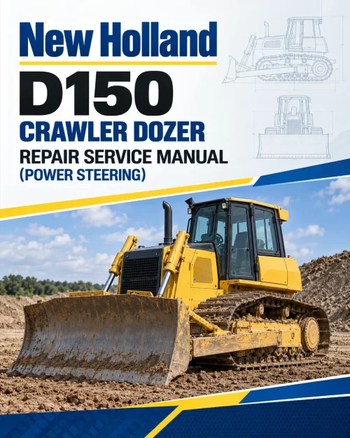 New Holland D150 Crawler Dozer Repair Service Manual (Power Steering) New Holland D150 Crawler Dozer Repair Service Manual (Power Steering)