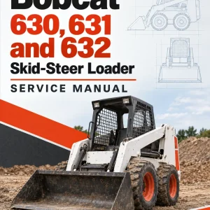 Bobcat 630, 631 and 632 Skid-Steer Loader Service Manual