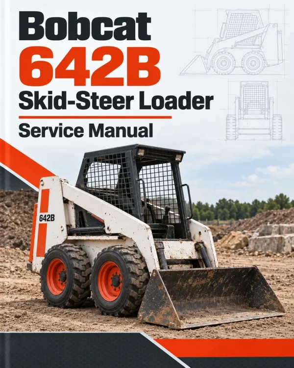 Bobcat 642B Skid-Steer Loader Service Manual Bobcat 642B Skid-Steer Loader Service Manual
