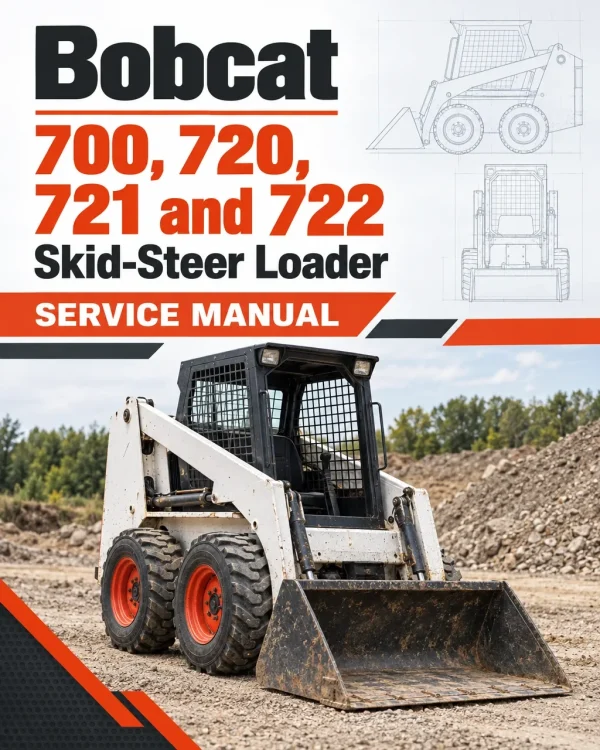 Bobcat 700, 720, 721 and 722 Skid-Steer Loader Service Manual Bobcat 700, 720, 721 and 722 Skid-Steer Loader Service Manual