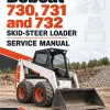 Bobcat 730, 731 and 732 Skid-Steer Loader Service Manual