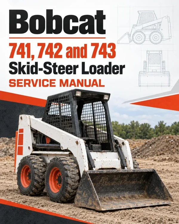 Bobcat 741, 742 and 743 Skid-Steer Loader Service Manual