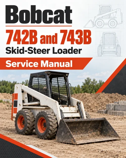 Bobcat 742B and 743B Skid-Steer Loader Service Manual Bobcat 742B and 743B Skid-Steer Loader Service Manual