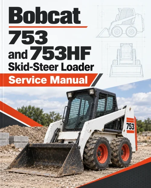 Bobcat 753 and 753HF Skid-Steer Loader Service Manual Bobcat 753 and 753HF Skid-Steer Loader Service Manual