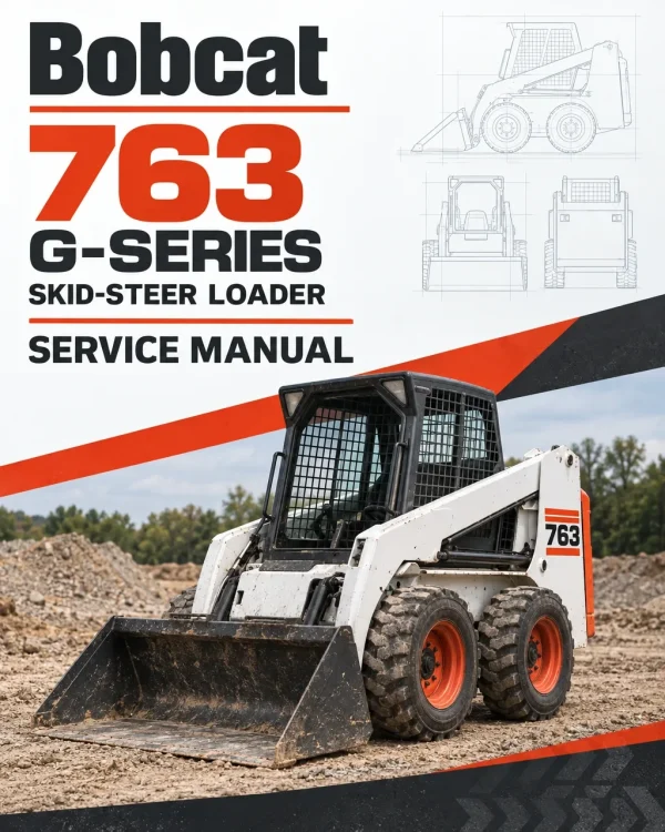 Bobcat 763 G-Series Skid-Steer Loader Service Manual Bobcat 763 G-Series Skid-Steer Loader Service Manual