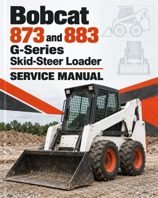Bobcat 873 and 883 G-Series Skid-Steer Loader Service Manual