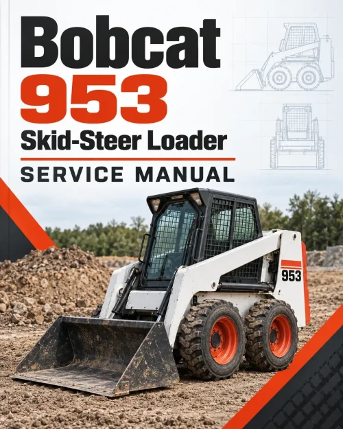 Bobcat 953 Skid-Steer Loader Service Manual Bobcat 953 Skid-Steer Loader Service Manual