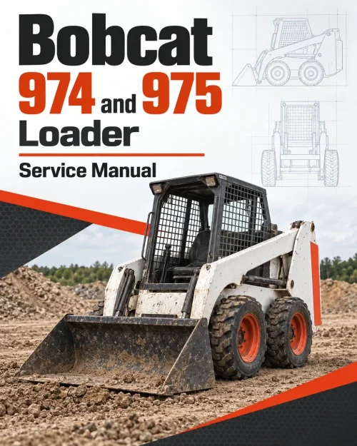Bobcat 974 and 975 Loader Service Manual