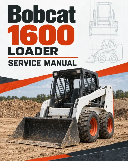 Bobcat 1600 Loader Service Manual