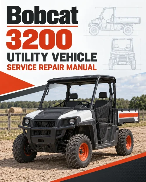 Bobcat 3200 Utility Vehicle Service Repair Manual Bobcat 3200 Utility Vehicle Service Repair Manual