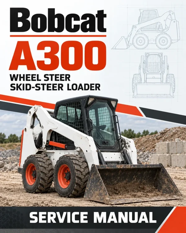 Bobcat A300 Wheel Steer Skid-Steer Loader Service Manual Bobcat A300 Wheel Steer Skid-Steer Loader Service Manual