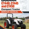 Bobcat CT440, CT445 and CT450 Compact Tractor Service Manual