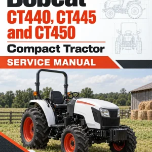Bobcat CT440, CT445 and CT450 Compact Tractor Service Manual