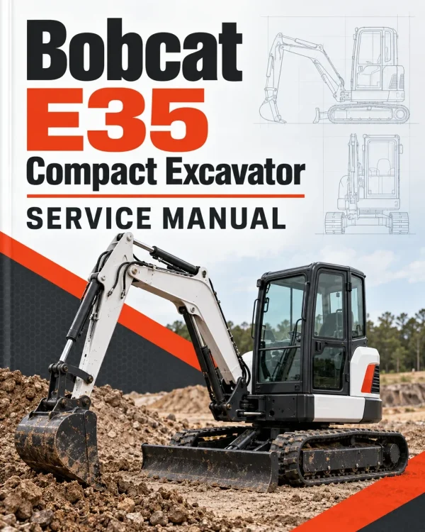 Bobcat E35 Compact Excavator Service Manual Bobcat E35 Compact Excavator Service Manual