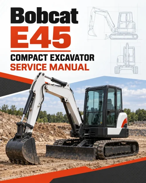 Bobcat E45 Compact Excavator Service Manual Bobcat E45 Compact Excavator Service Manual
