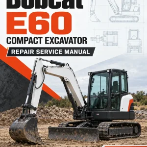 Bobcat E60 Compact Excavator Repair Service Manual