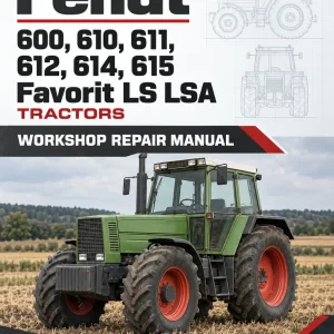 Fendt 600, 610, 611, 612, 614, 615 Favorit LS LSA Tractors Workshop Repair Manual Fendt 600, 610, 611, 612, 614, 615 Favorit LS LSA Tractors Workshop Repair Manual
