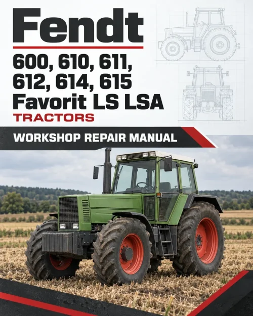 Fendt 600, 610, 611, 612, 614, 615 Favorit LS LSA Tractors Workshop Repair Manual Fendt 600, 610, 611, 612, 614, 615 Favorit LS LSA Tractors Workshop Repair Manual