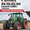 Fendt 816, 818, 822, 824 Favorit COM I Tractors Workshop Repair Manual