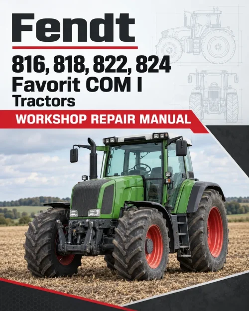 Fendt 816, 818, 822, 824 Favorit COM I Tractors Workshop Repair Manual Fendt 816, 818, 822, 824 Favorit COM I Tractors Workshop Repair Manual