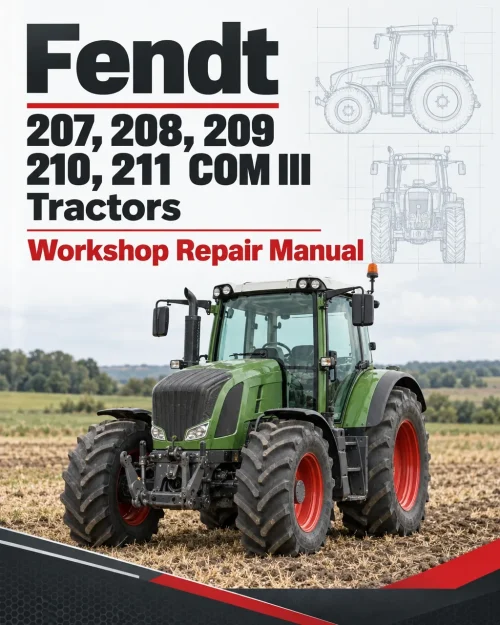 Fendt 207, 208, 209, 210, 211 COM III Tractors Workshop Repair Manual Fendt 207, 208, 209, 210, 211 COM III Tractors Workshop Repair Manual