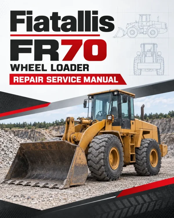 Fiatallis FR70 Wheel Loader Repair Service Manual